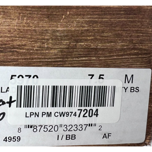 Laredo Eternity Studded Glitter Square Toe Cowboy Boot Black 5970 Women 7.5 NWB - Picture 8 of 11